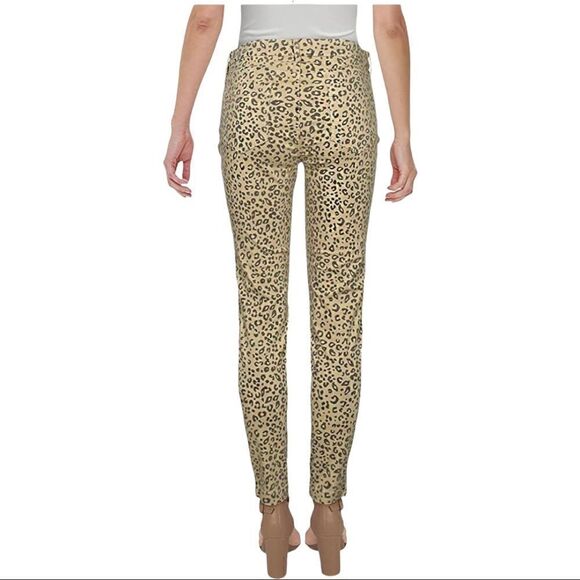 NYDJ Womens Misses Skinny Jeans jaguar print Size 2 - Picture 2 of 5